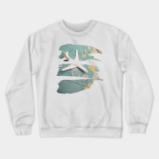 Photo of Airplane T-shirt print | Travel and Adventures Crewneck Sweatshirt